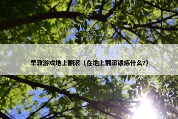 早教游戏地上翻滚（在地上翻滚锻炼什么?）