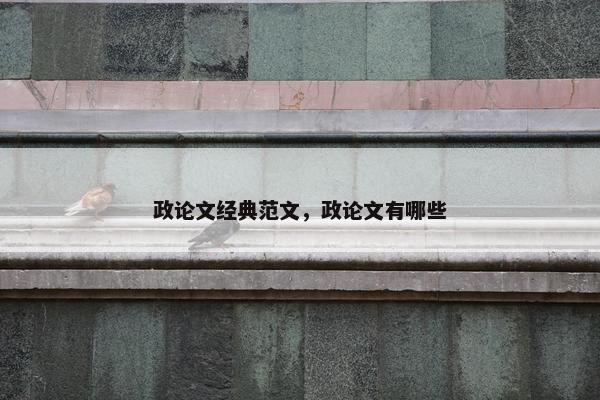 政论文经典范文，政论文有哪些