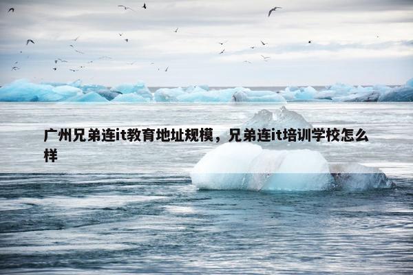 广州兄弟连it教育地址规模，兄弟连it培训学校怎么样