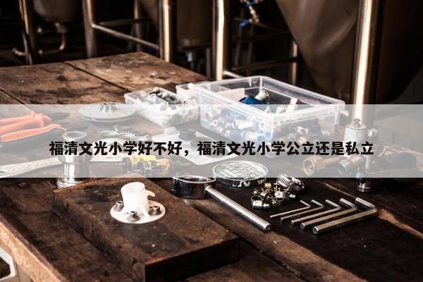 福清文光小学好不好，福清文光小学公立还是私立