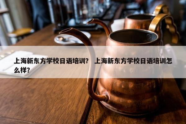 上海新东方学校日语培训？ 上海新东方学校日语培训怎么样？