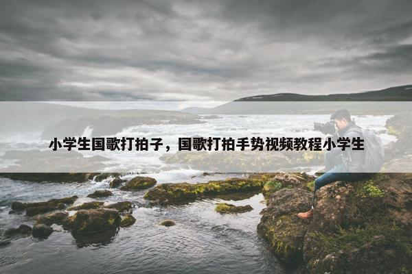 小学生国歌打拍子，国歌打拍手势视频教程小学生