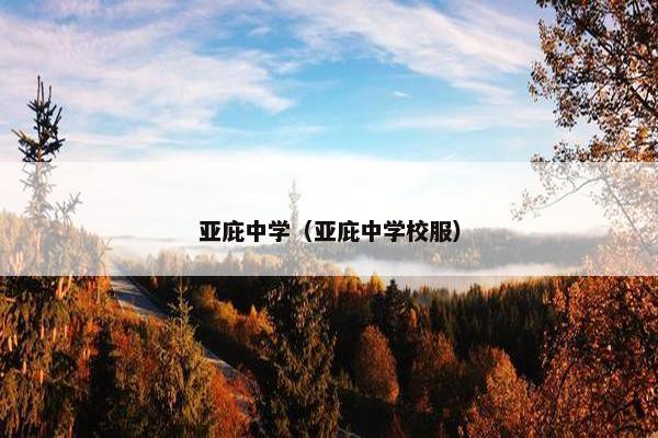 亚庇中学（亚庇中学校服）
