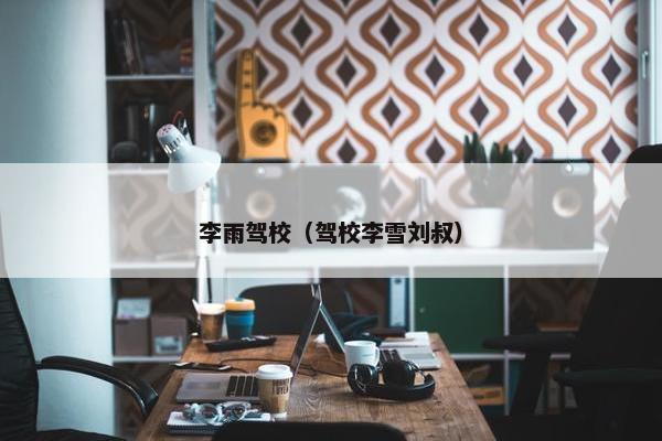 李雨驾校（驾校李雪刘叔）