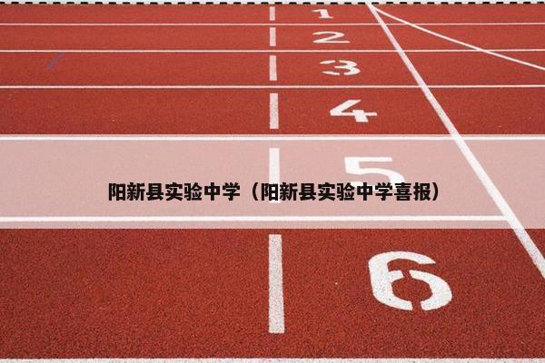 阳新县实验中学（阳新县实验中学喜报）