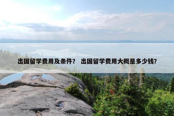 出国留学费用及条件？ 出国留学费用大概是多少钱？