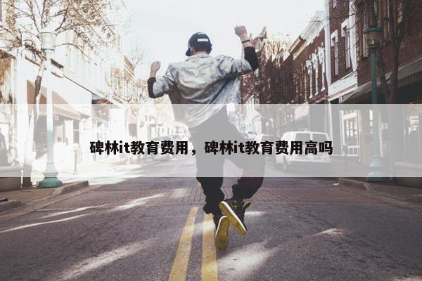 碑林it教育费用,碑林it教育费用高吗 碑林it教育费用,碑林it教育费用高吗